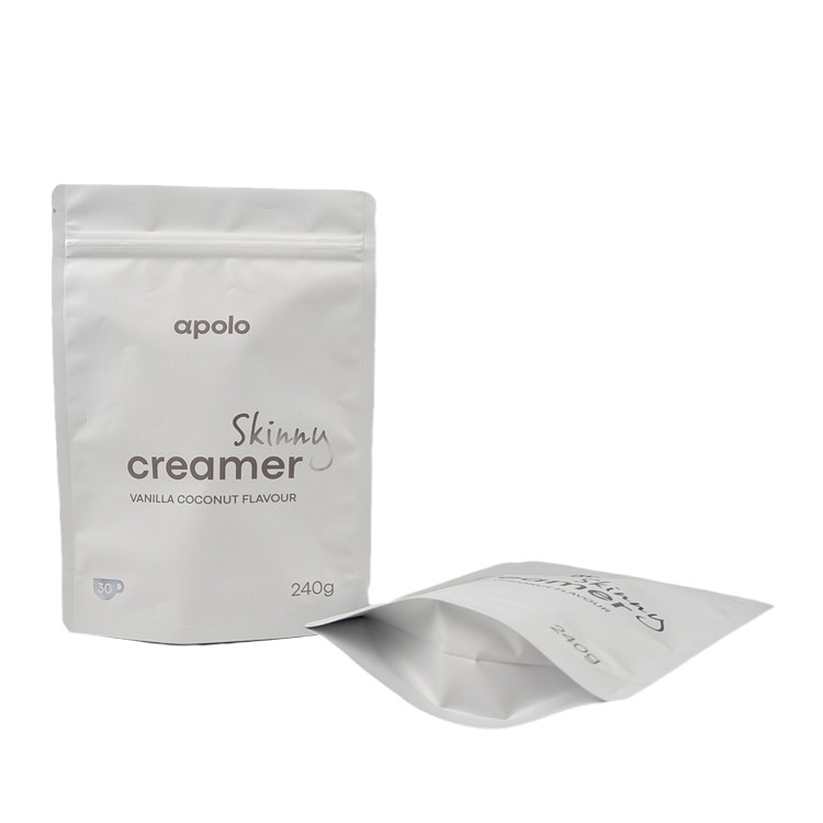 Diseño personalizado de bolsas de plástico a prueba de niños para bolsas de papel de aluminio de café