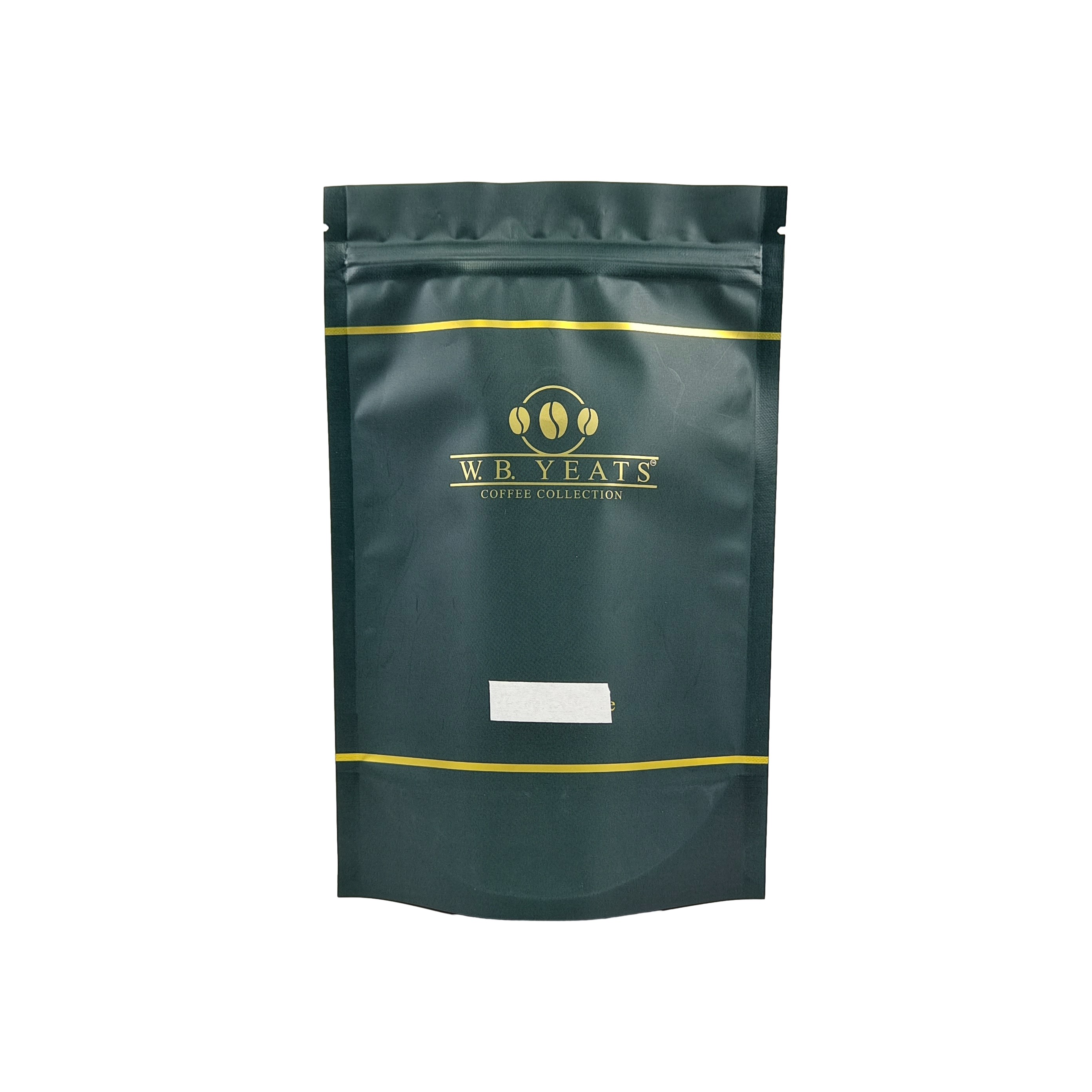 Logotipo Impreso Bolsas de cerradura reutilizables personalizadas Stand Up Bolsas de plástico de aluminio de grano de café de grado alimenticio