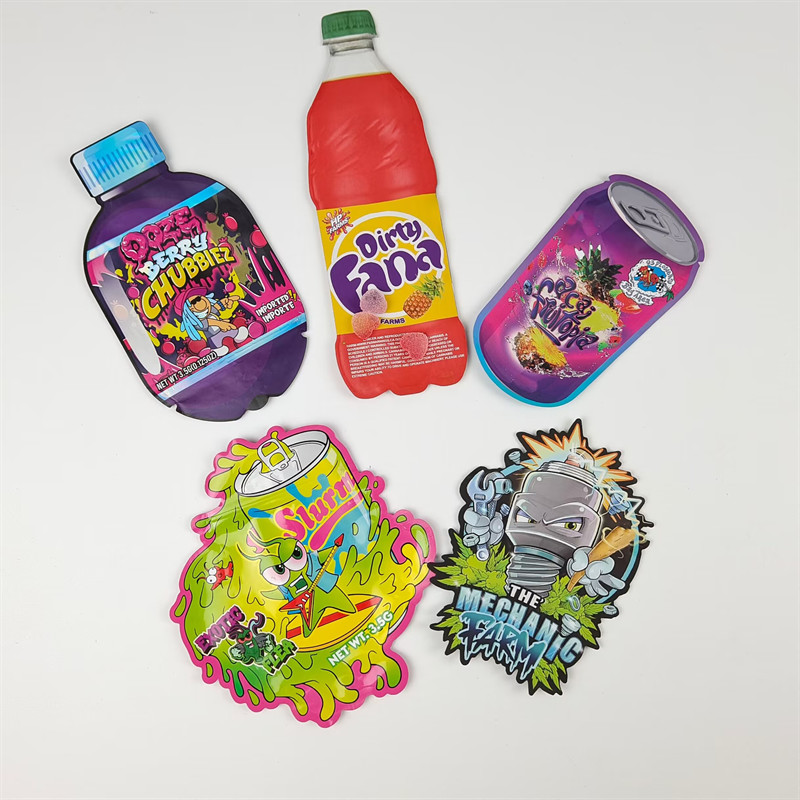 Tecnología avanzada Bolsas de impresión digital Bolsas de corte a presión CMYK Colores Pantone Bolsas de alta calidad