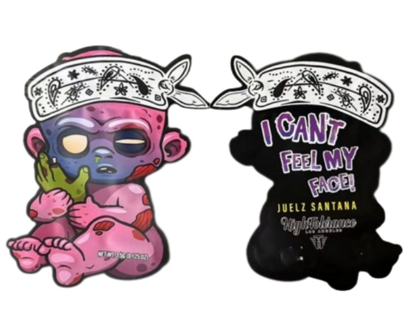 Envasado de incienso herbario a prueba de olor k Mylar espesor de 120-180 micrómetros