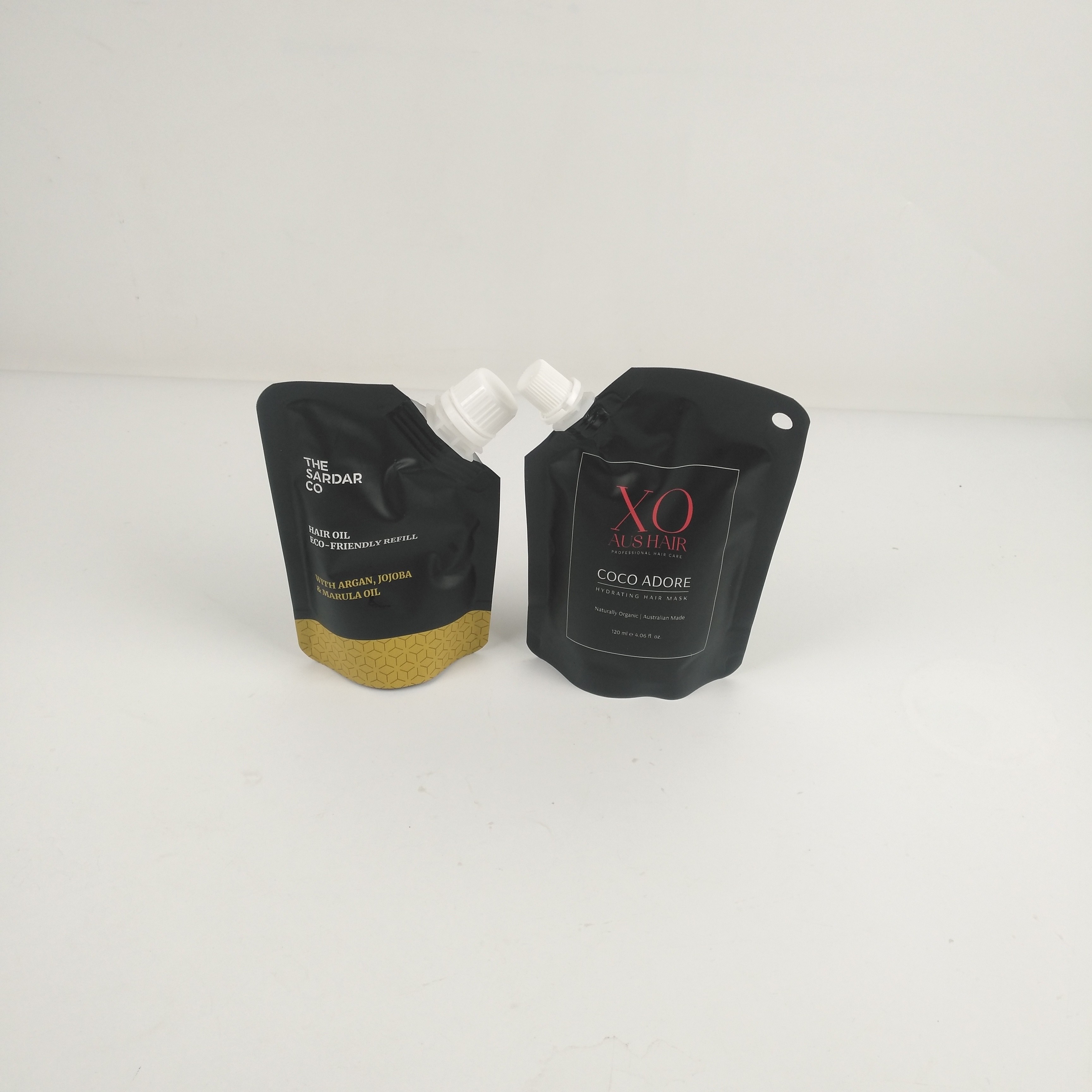 Hasta 10 colores embalaje de bolsas de chorro para opciones personalizadas