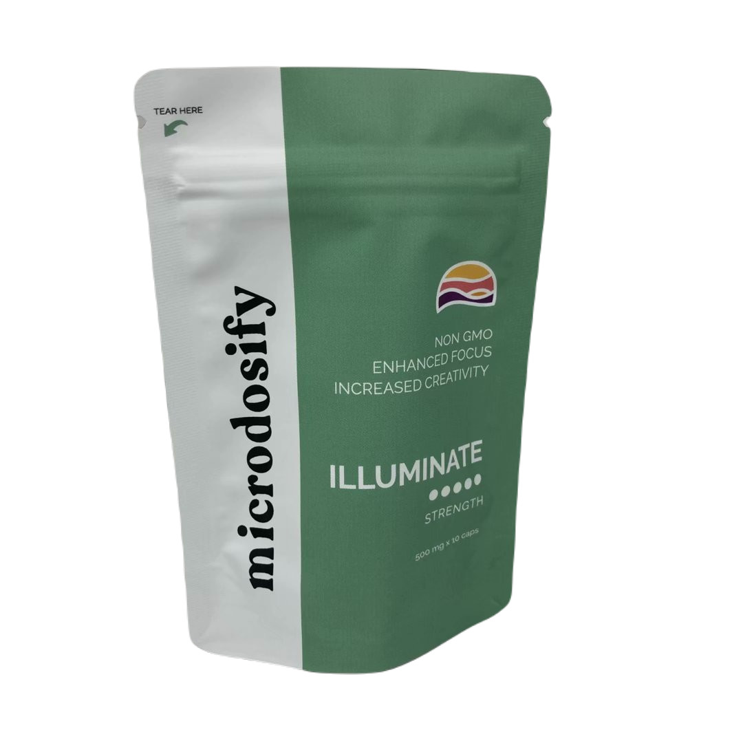 Hoja de hierba medicinal de sello de tres lados Bolsa a prueba de olor Bolsas de Mylar personalizadas con ventana