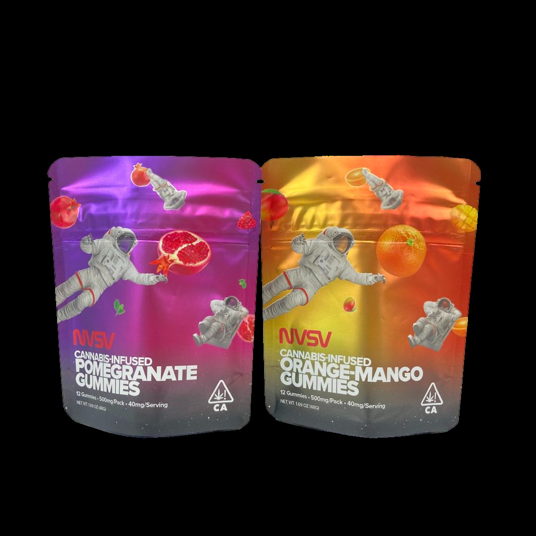 3.5 Bolsas de plástico de gramos Embalaje Etiqueta personalizada Impreso