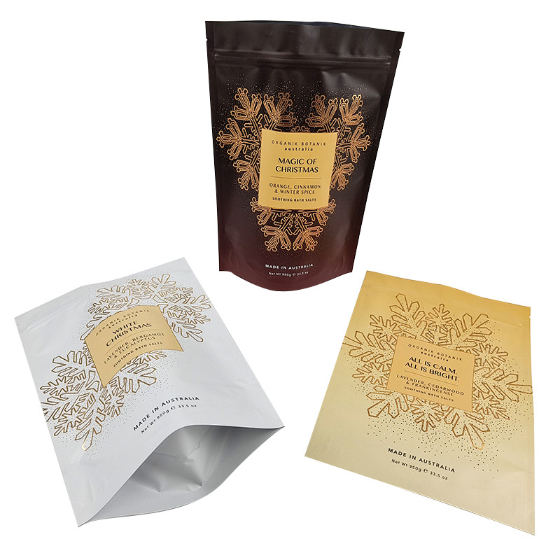 Bolsa de embalaje cosmético personalizable Varios tamaños disponibles para sus necesidades personalizadas