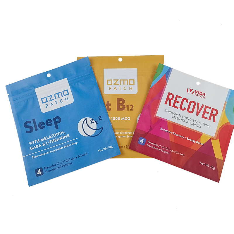 CDR AI PSD PDF Bolsa de embalaje cosmético para sal de baño Bolsas Mylar en varios tamaños