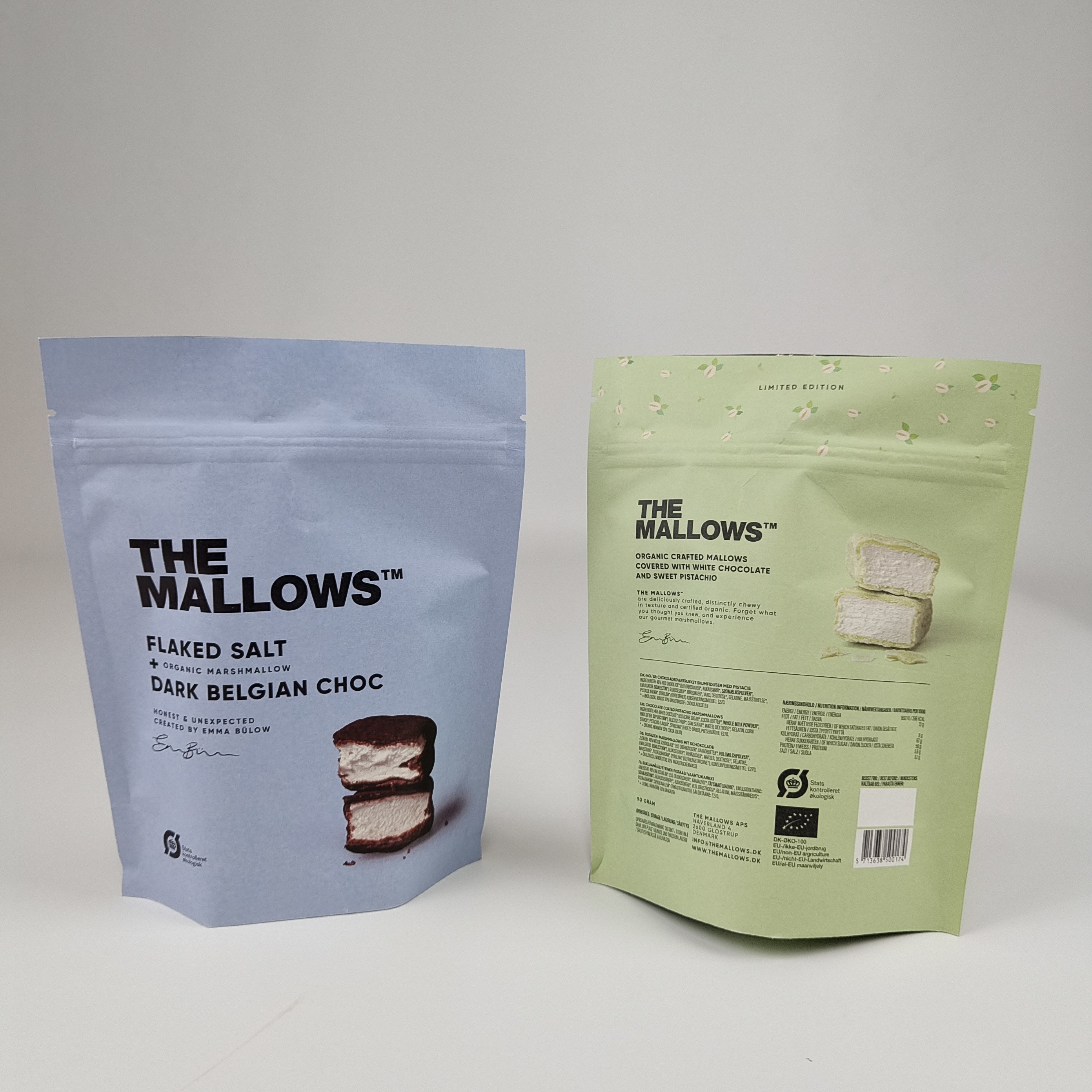 Bolsa de pie con cremallera a prueba de olor caramelo goma de plástico caramelos bolsas de embalaje