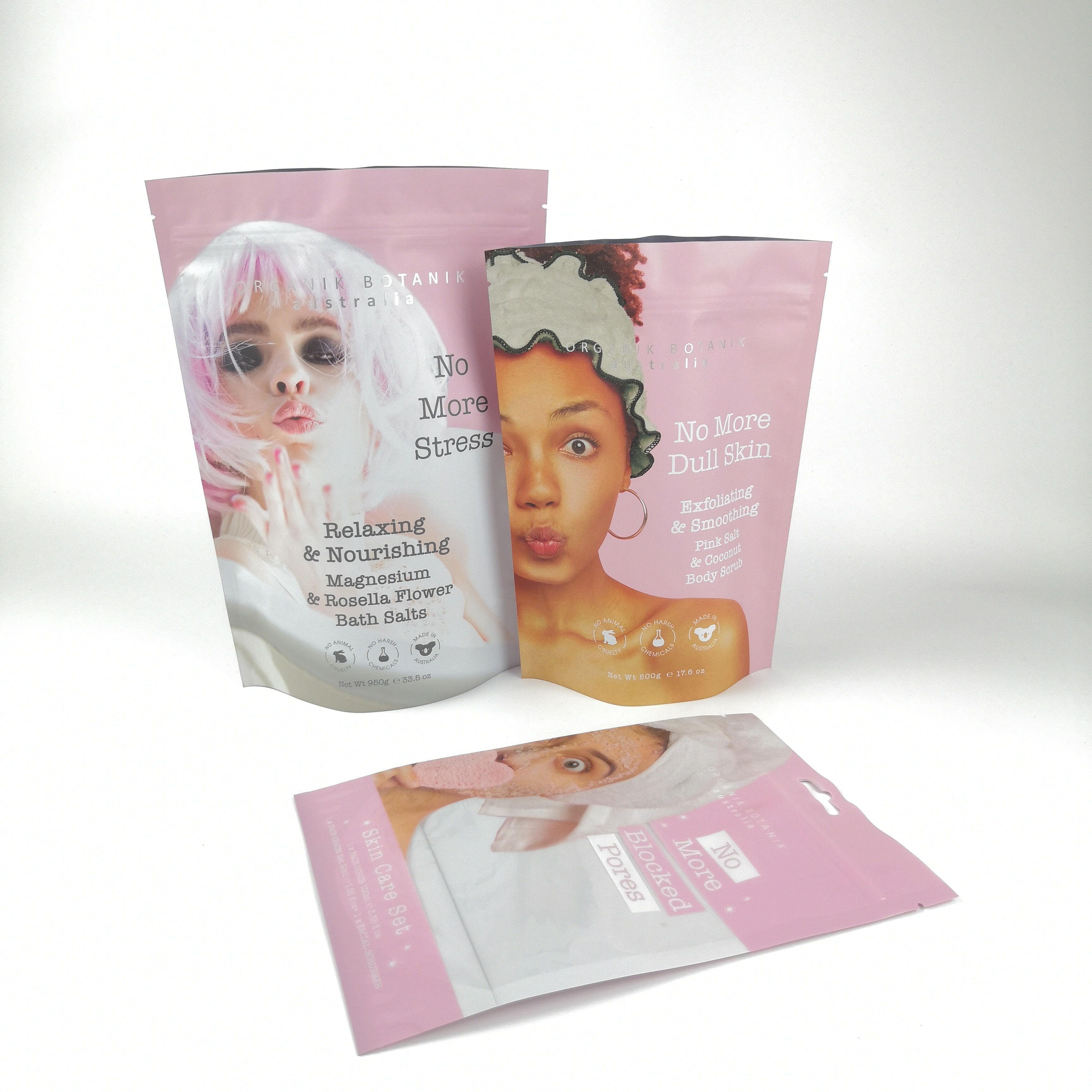 Bolsas de plástico recortadas impresas en la fábrica Bolsas de plástico recortadas con impresión de logotipo