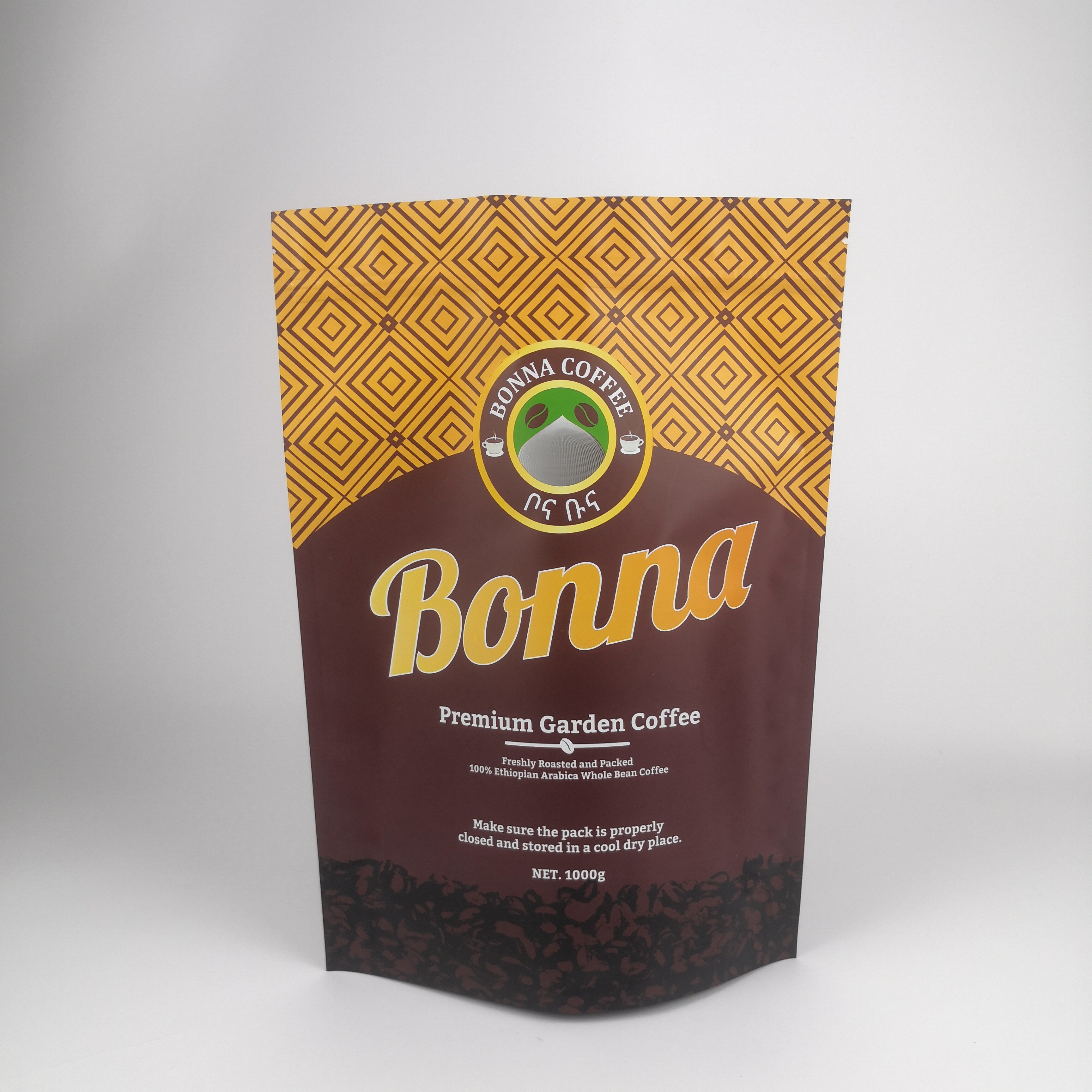 Bolsas de embalaje de papel Kraft a prueba de olor reabrebles personalizadas para caramelos de goma en polvo con logotipo