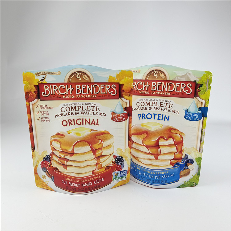 Pedido personalizado Aceptado hasta 10 colores Disponible para bolsas de impresión digital Bolsas de embalaje de sello térmico