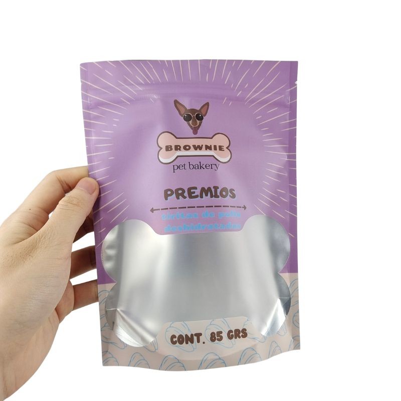 Se trata de un producto de fabricación que se utiliza para la fabricación de bolsas de papel de aluminio.