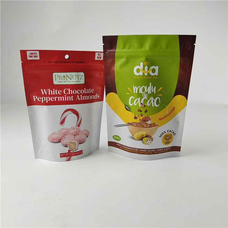 Impresión digital personalizada de alta calidad PE Bolsa de cremallera reutilizable Bolsa de plástico Stand Up Bolsas Mylar