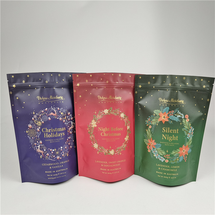 Aceptado hasta 10 colores Material de embalaje de alimentos disponible para bolsas de impresión digital personalizado con bolsa de embalaje de cremallera