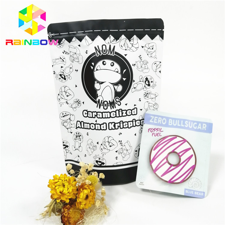 Diseño de impresión personalizado Bolsas impresas digitales con tinta ecológica