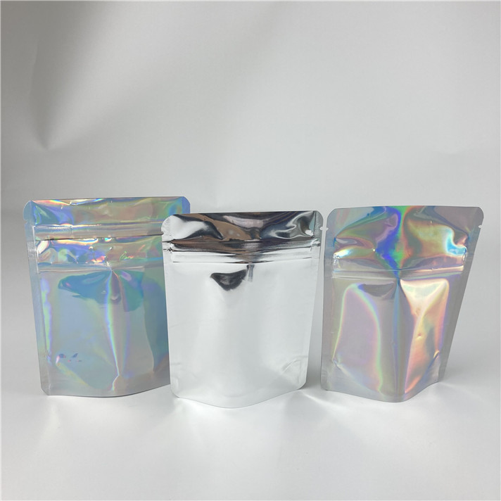 Tamaño personalizado Diseño a prueba de humedad Puño de cremallera de calidad alimentaria para embalaje