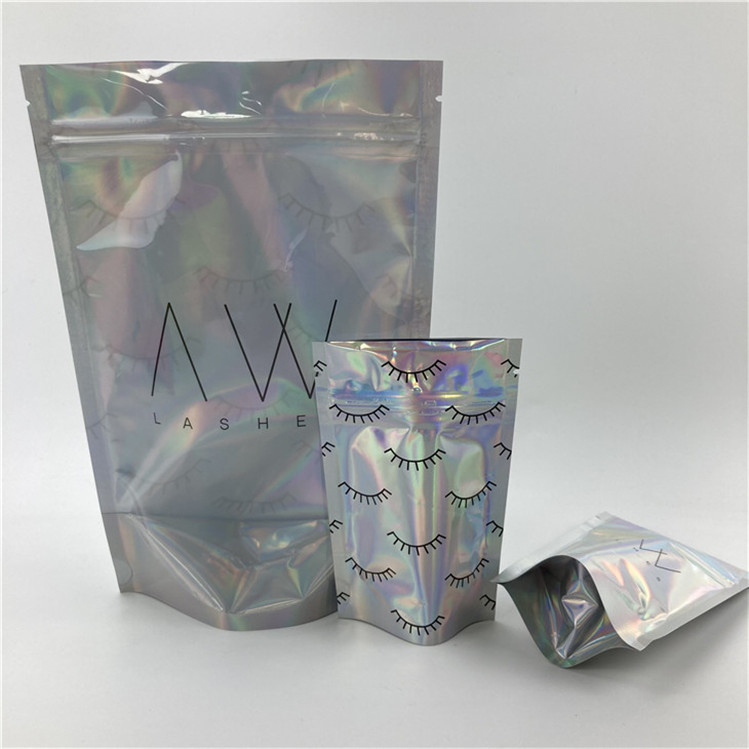 Logotipo personalizado de alta calidad Impreso Tamaño y diseño personalizados Necesidades de papel de aluminio Mylar Doypack