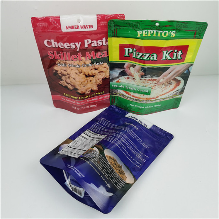 Mejor vendido Almacenamiento ecológico Logotipo personalizado Impreso Bolso de cremallera de plástico reabreble