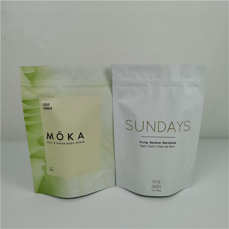 Fabricante de embalaje a prueba de fugas de espesor personalizado bolsa de acabado mate