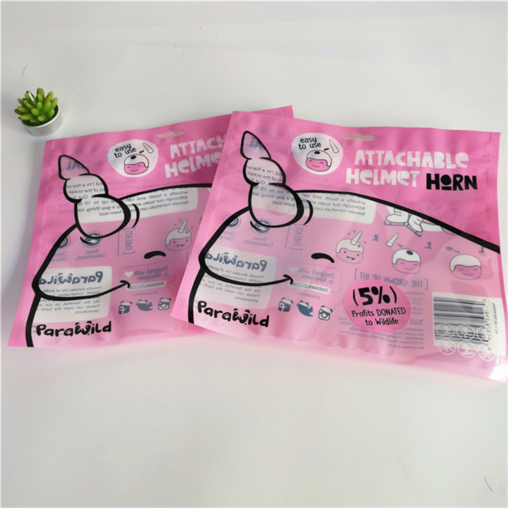 Bolsa de embalaje Mylar de tres lados sellada con cremallera, a prueba de fugas y respetuosa con el medio ambiente