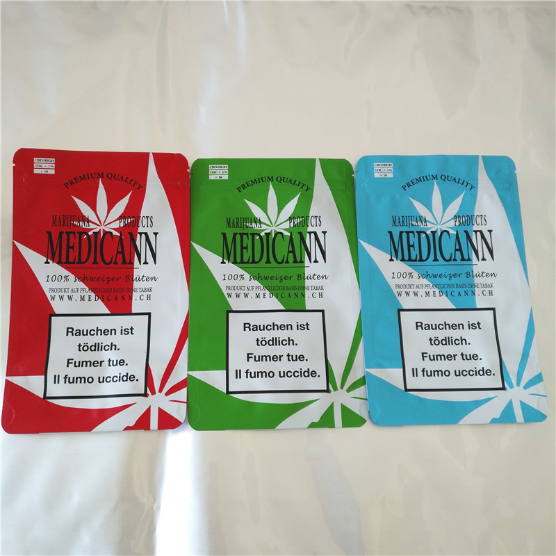 El dulce de azúcar de Cbd Thc siembra las bolsas de plástico termosoldables, bolsita del papel de aluminio para Cbd gomoso