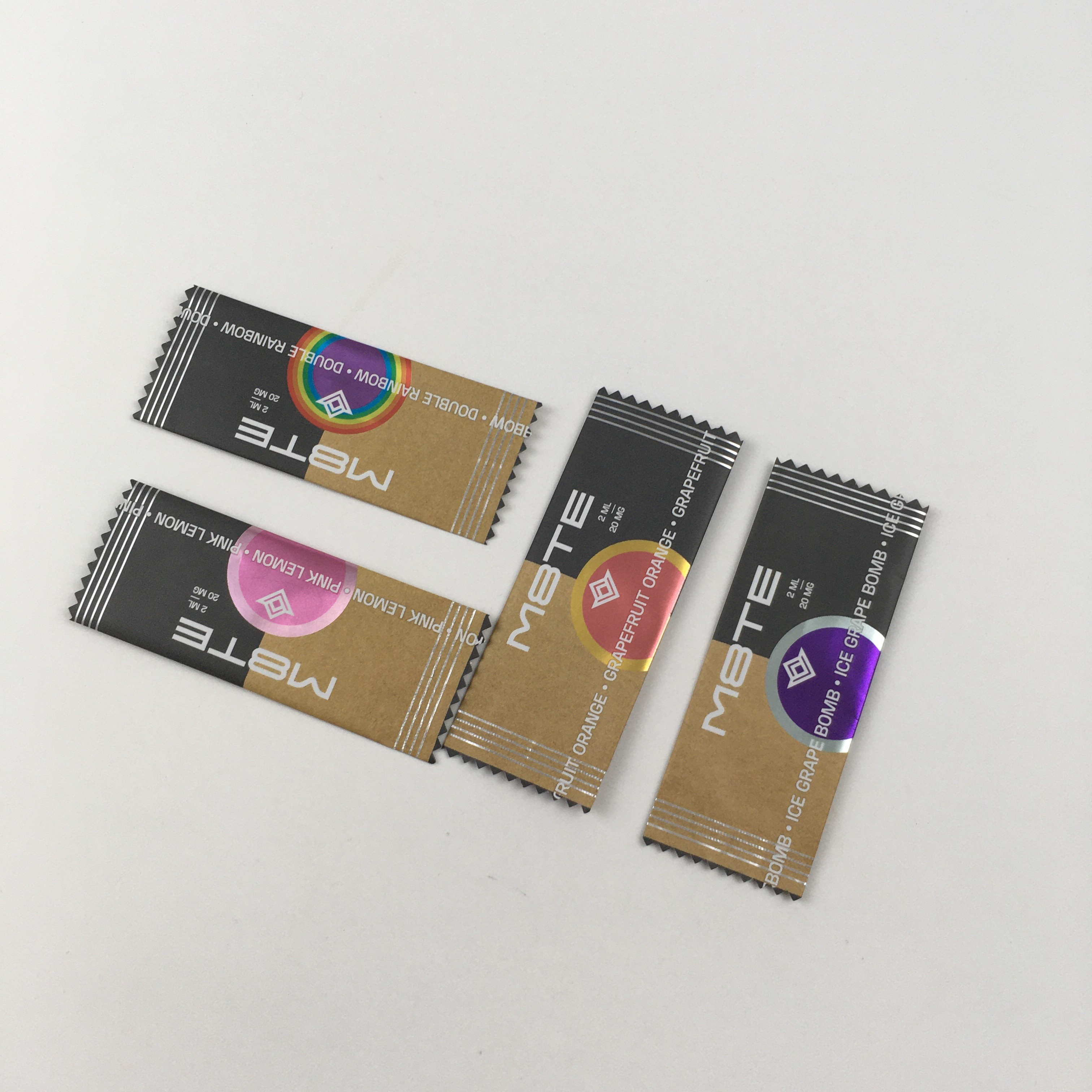 Bolso de almohada laminado flexible y sellado vacío Bolso de chocolate para alimentos congelados