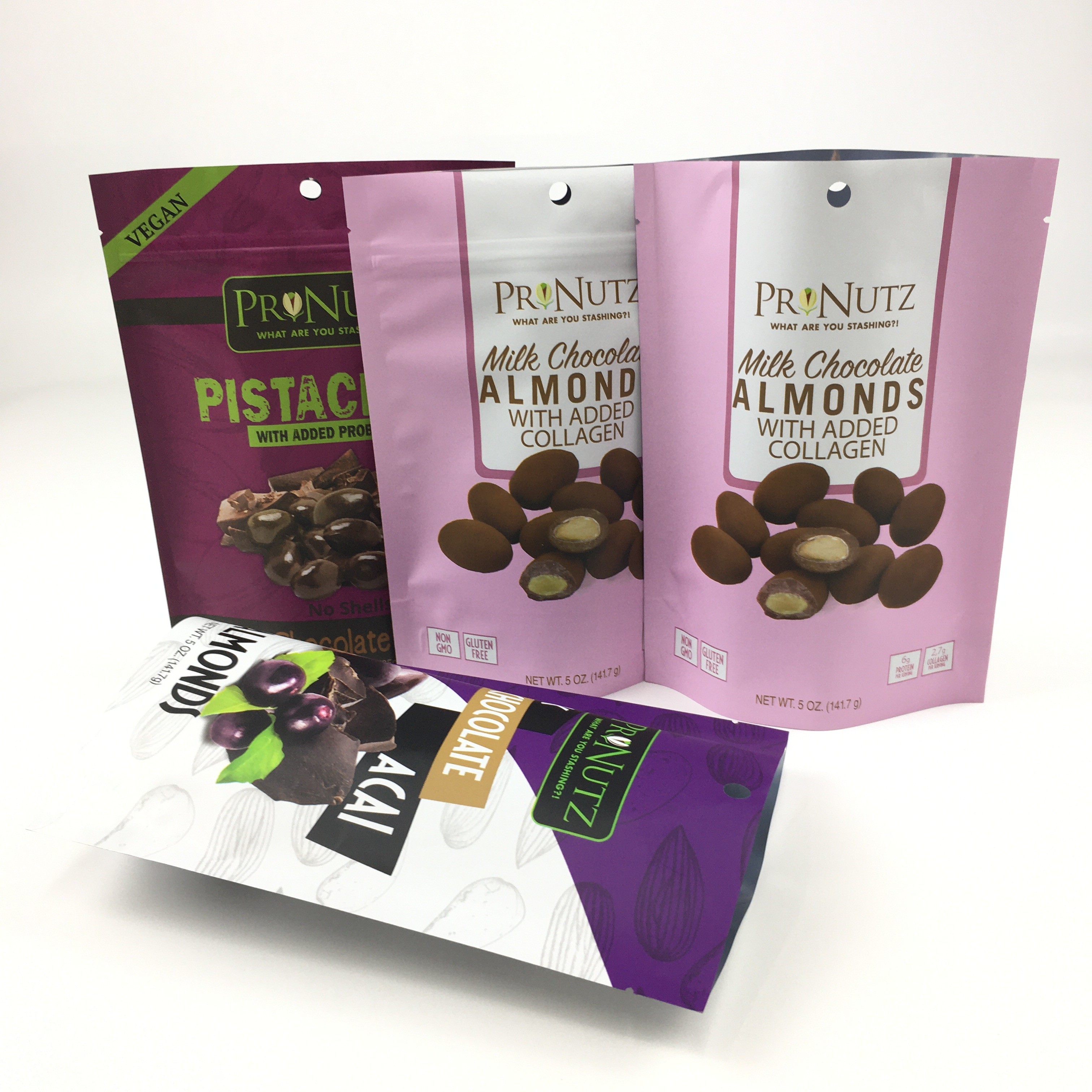 Embalaje en polvo de bolsa de aluminio de papel Mylar