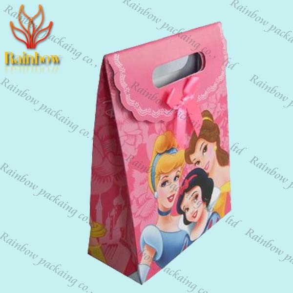 Bolsas de papel modificadas para requisitos particulares cartulina excelente del diseño para el regalo