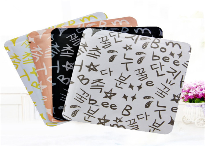 Bolso de empaquetado cosmético impreso color múltiple de encargo para la máscara