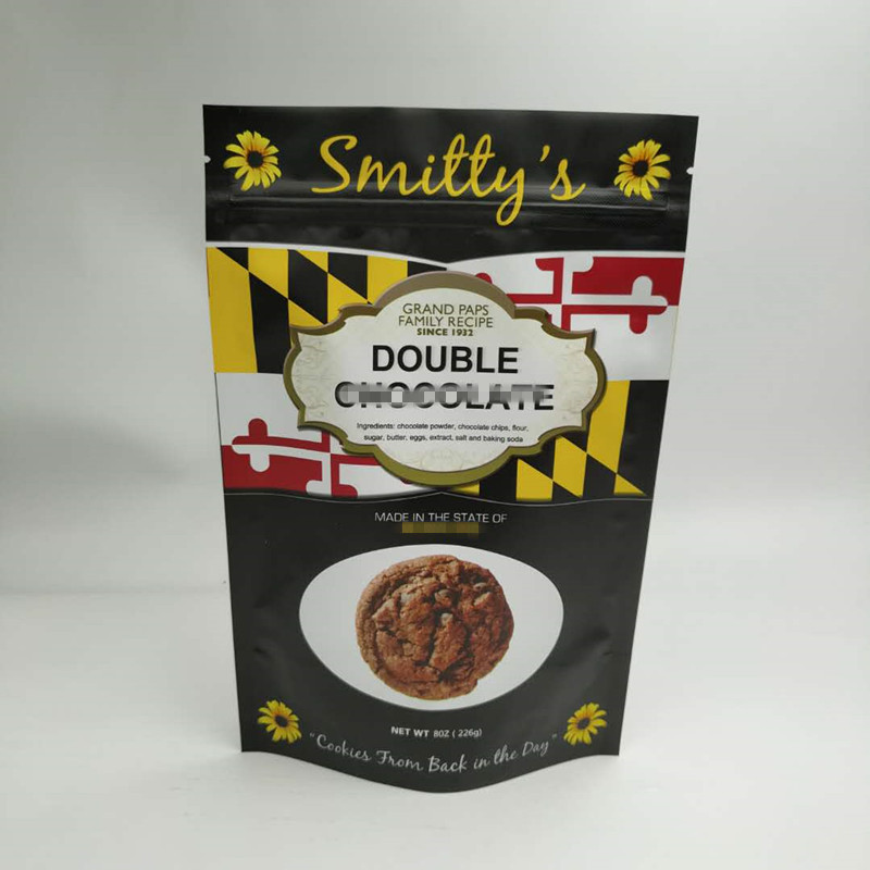 Levántese el bolso del bocado que empaqueta la esquina redonda del sello lateral tres con la cremallera