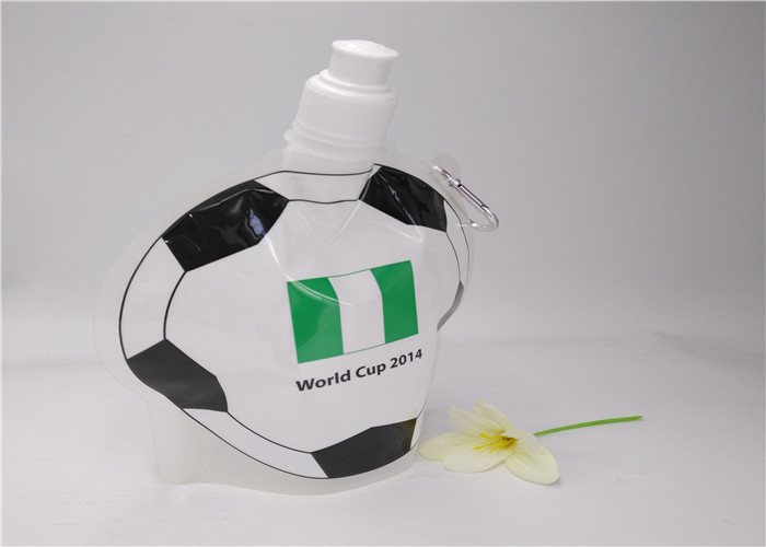 Empaquetado transparente de la bolsa del canalón de la impresión de encargo