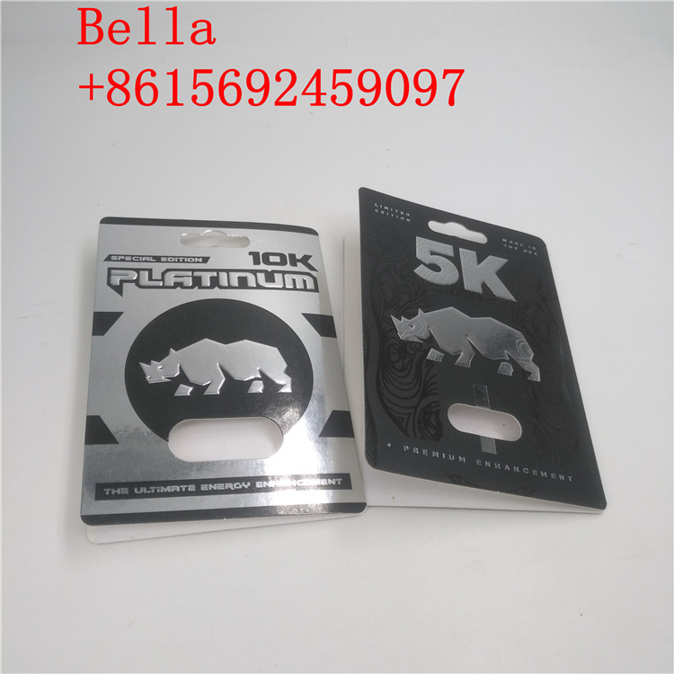 Empaquetado de la tarjeta de la ampolla de la píldora del sexo de Hardsteel EXtacy