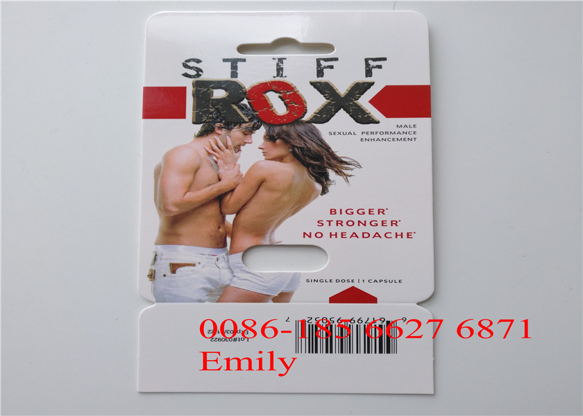 Paquete de ampolla conveniente de las píldoras del rinoceronte que empaqueta con efecto superficial de grabación en relieve