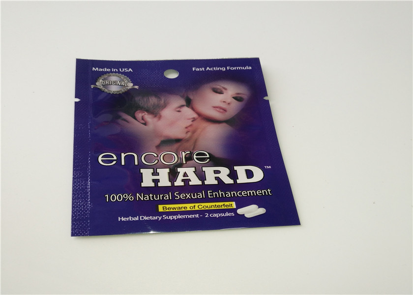 Material mate de empaquetado del incienso herbario OPP del papel de aluminio con color transparente