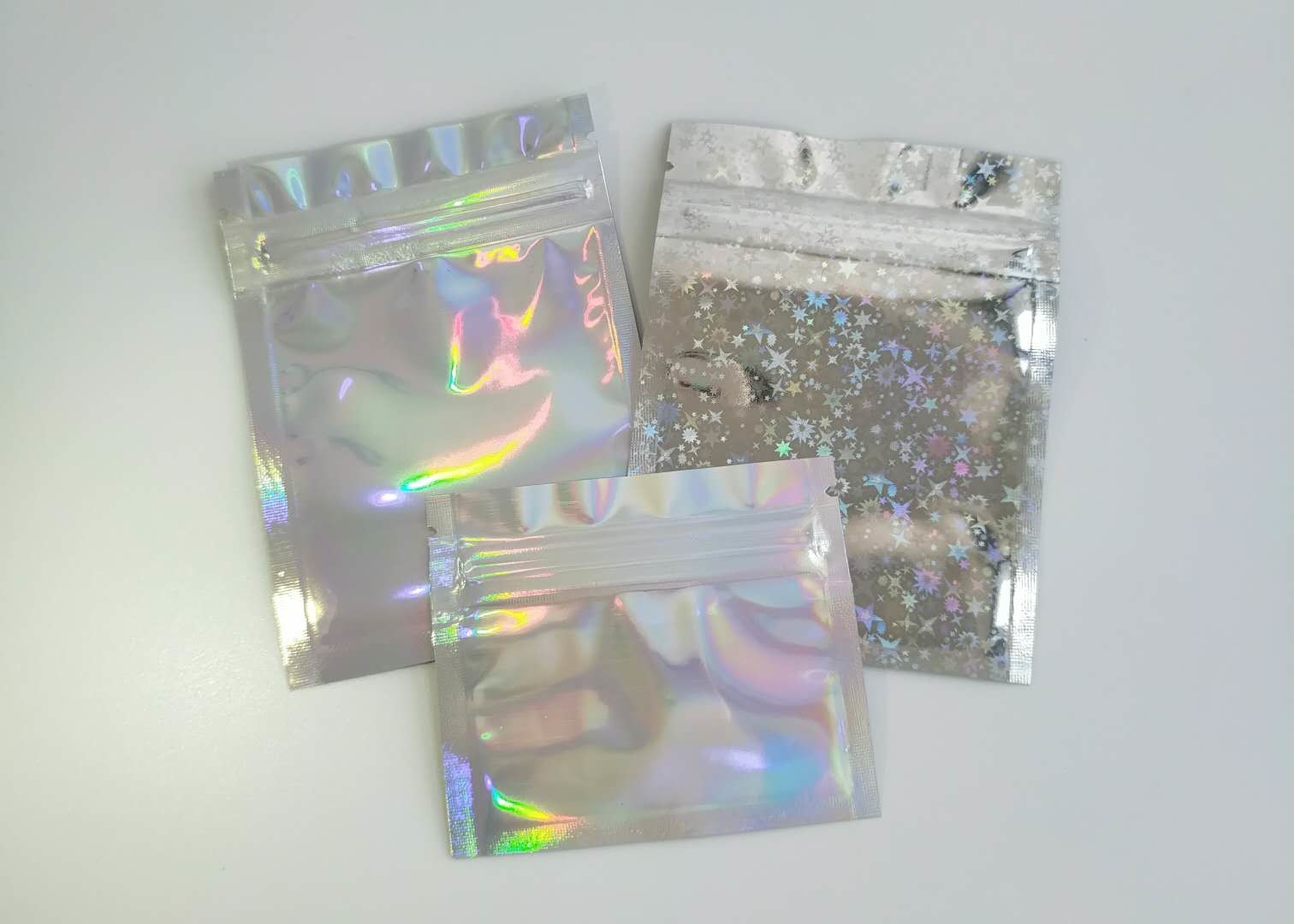 Bolso de empaquetado cosmético derecho libre para el pegamento de la extensión de la pestaña del cojín de algodón