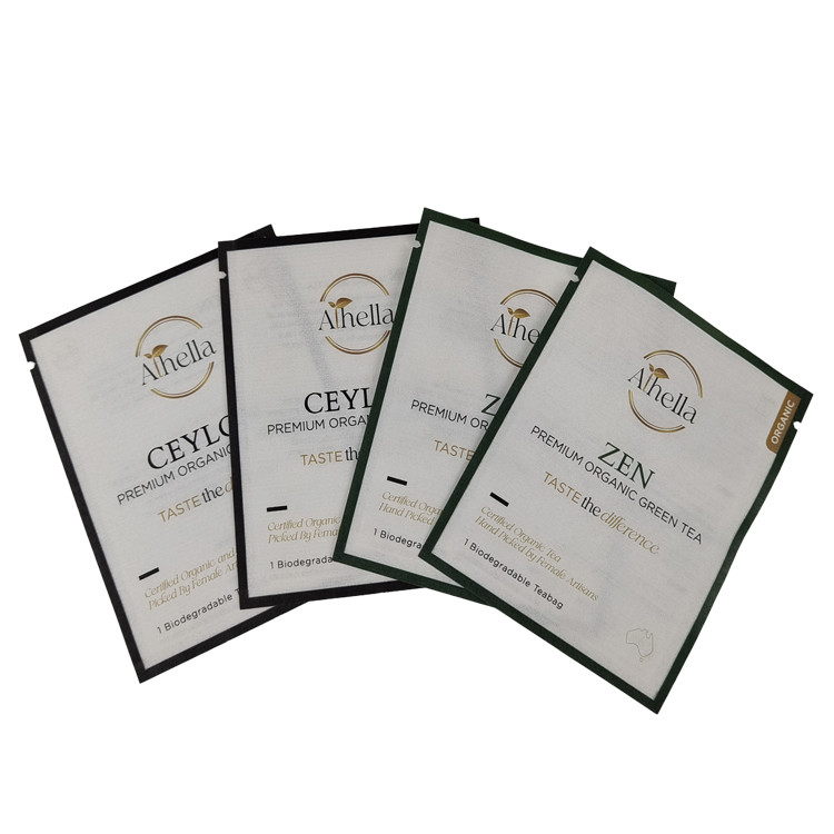 Bolsa de papel Kraft biodegradable de calidad alimenticia para uso personalizado 3.5g 7g Envasado de caramelos gomosos