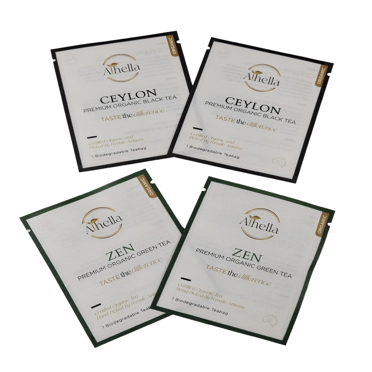 Bolso de papel de carbón biodegradable para goma