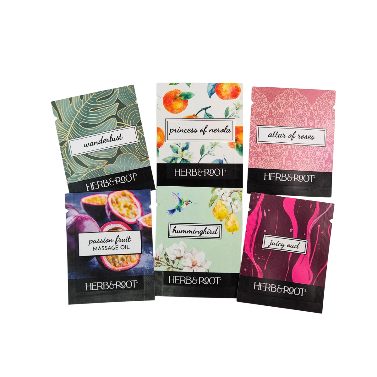 Impresión digital personalizada Estampado en caliente Bolsa de embalaje de plástico 5ml 10ml 30ml Bolsa de muestra pequeña Bolsa de bolsas personalizada