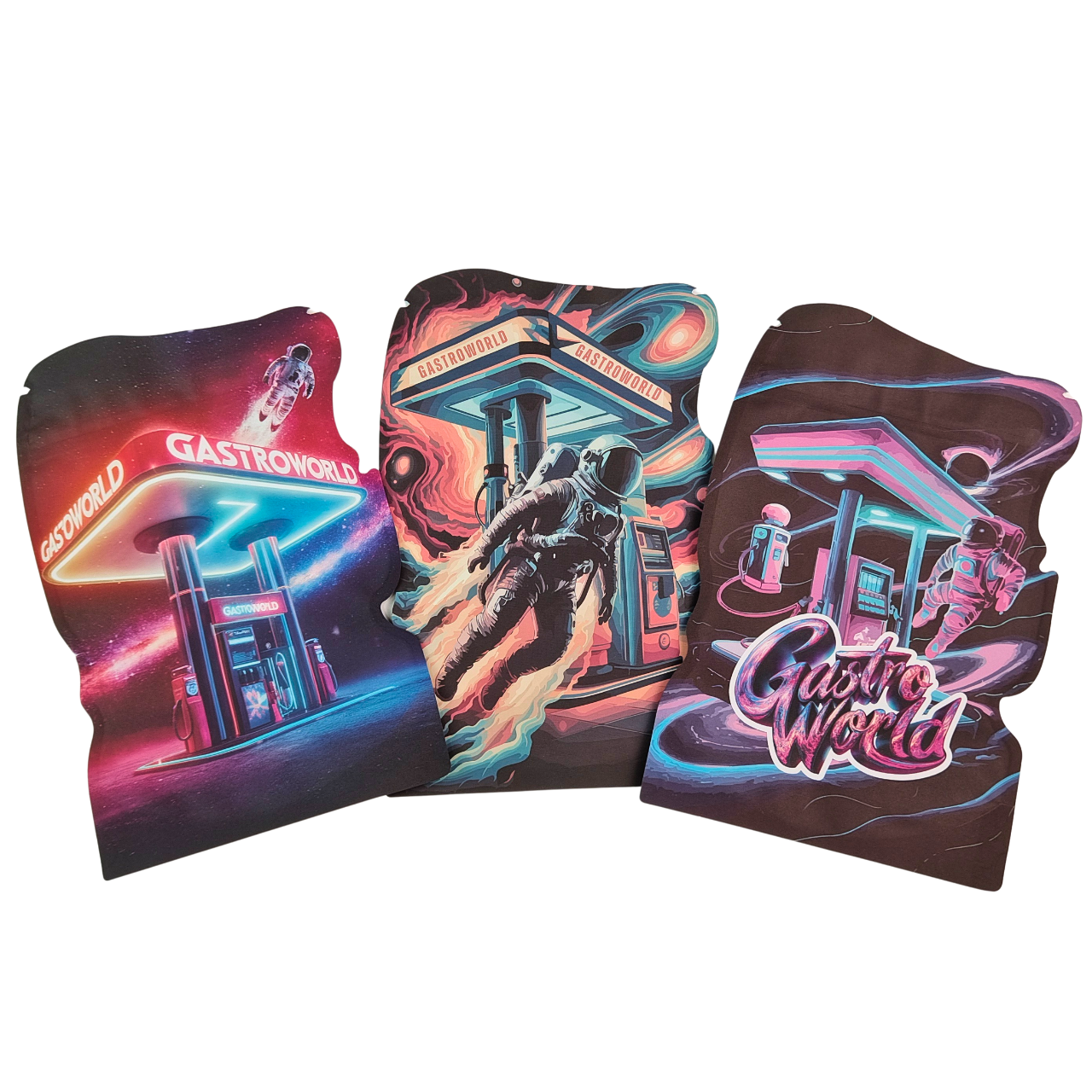 Bolsas Mylar de corte a medida 3.5g-28g con cremallera a prueba de niños