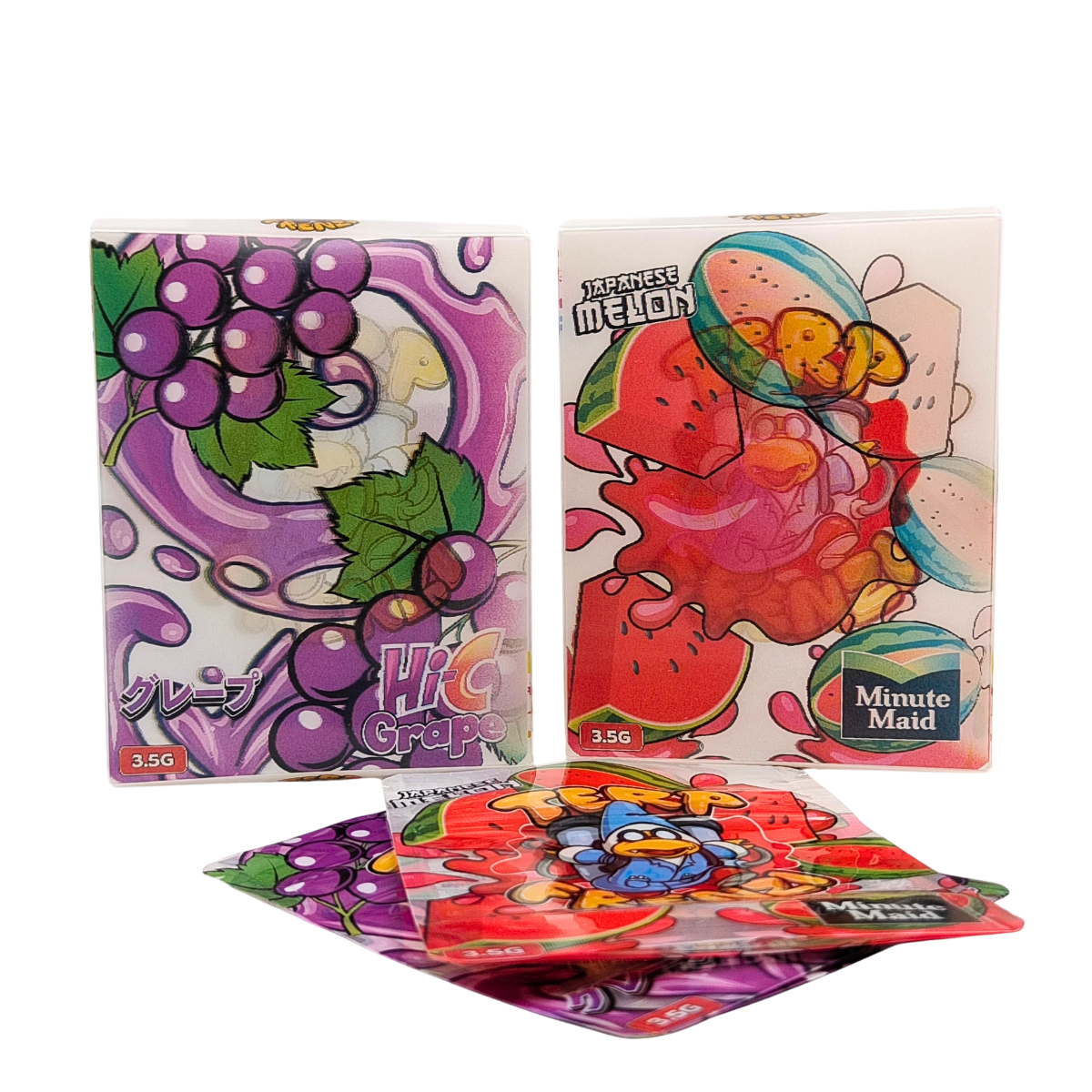 Bolsa Mylar Personalizada de 3.5g a Prueba de Niños para Empaquetado de Snacks