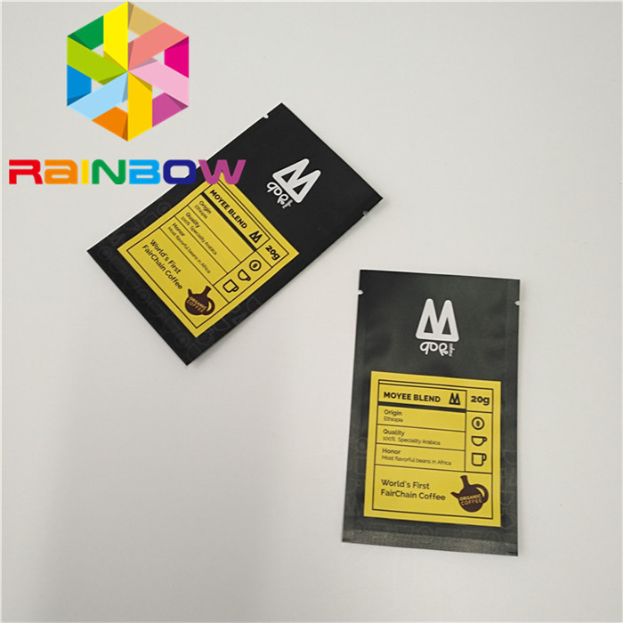 SGS de impresión de encargo de empaquetado de los bolsos del café de la categoría alimenticia 60g certificado con la ventana