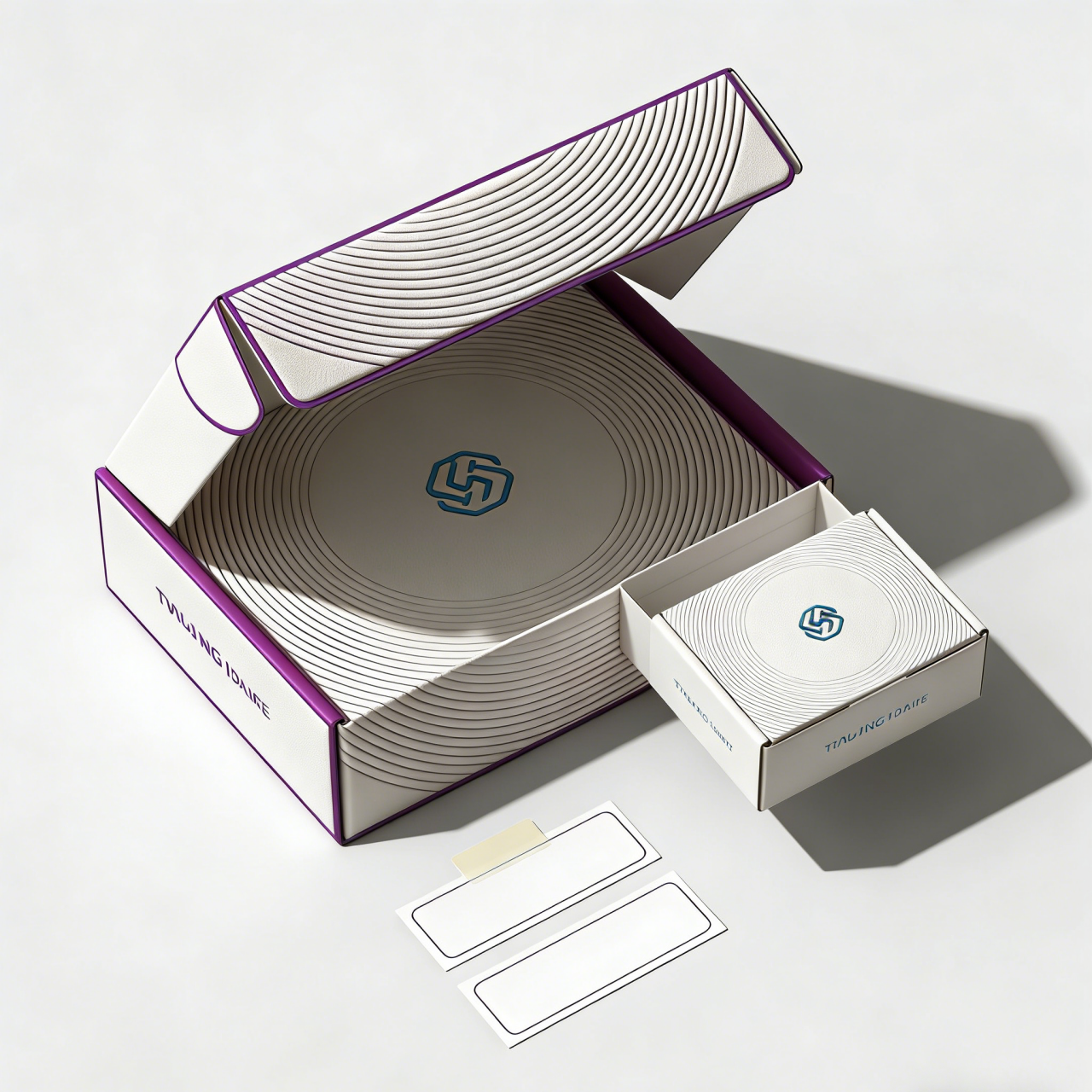 Carpetas de correo de regalos biodegradables personalizadas con laminación Matt y logotipo personalizado