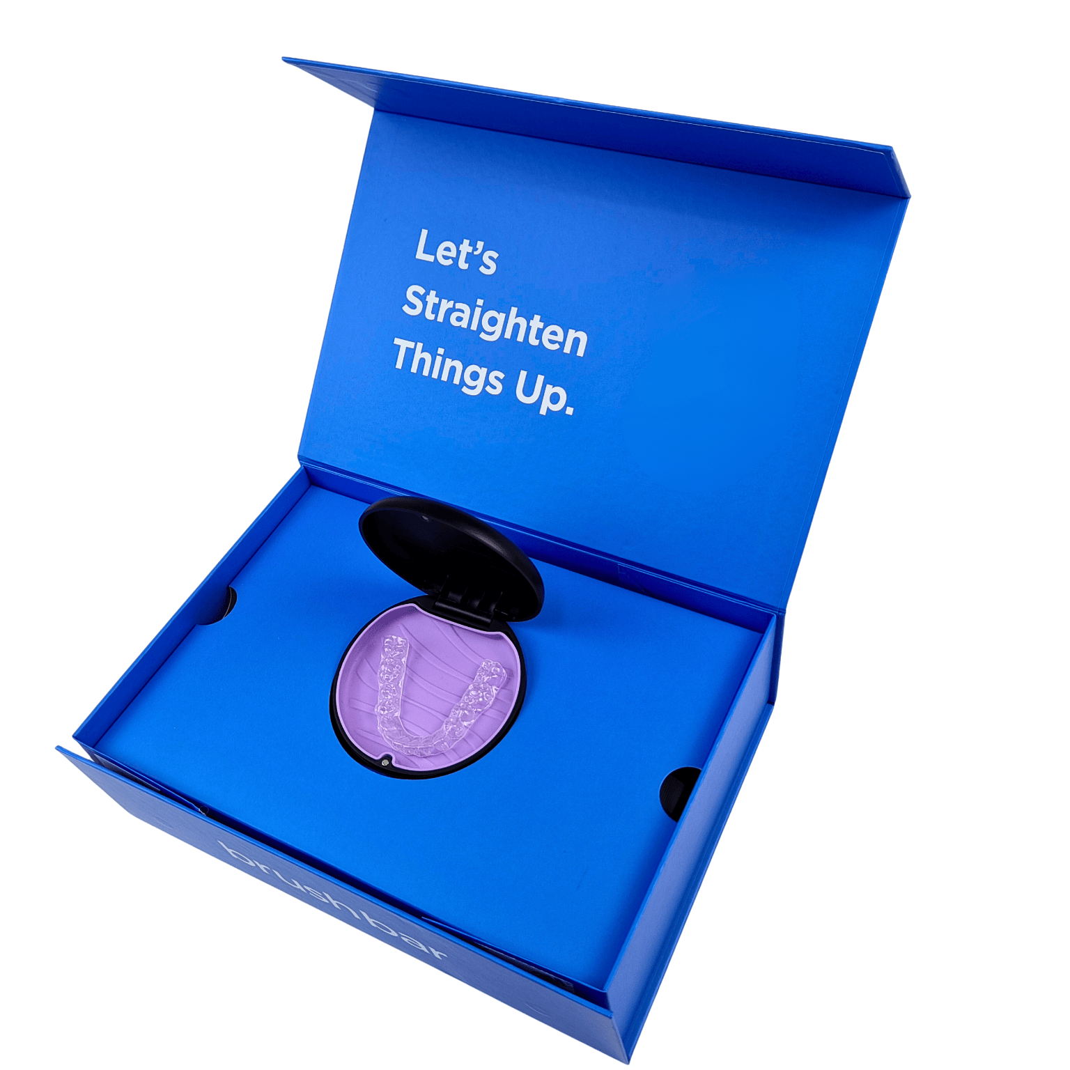 Caja de Kit de Freno Dental Magnético Plegable personalizada con espesor de 350 g para el embalaje del alineador de ortodoncia