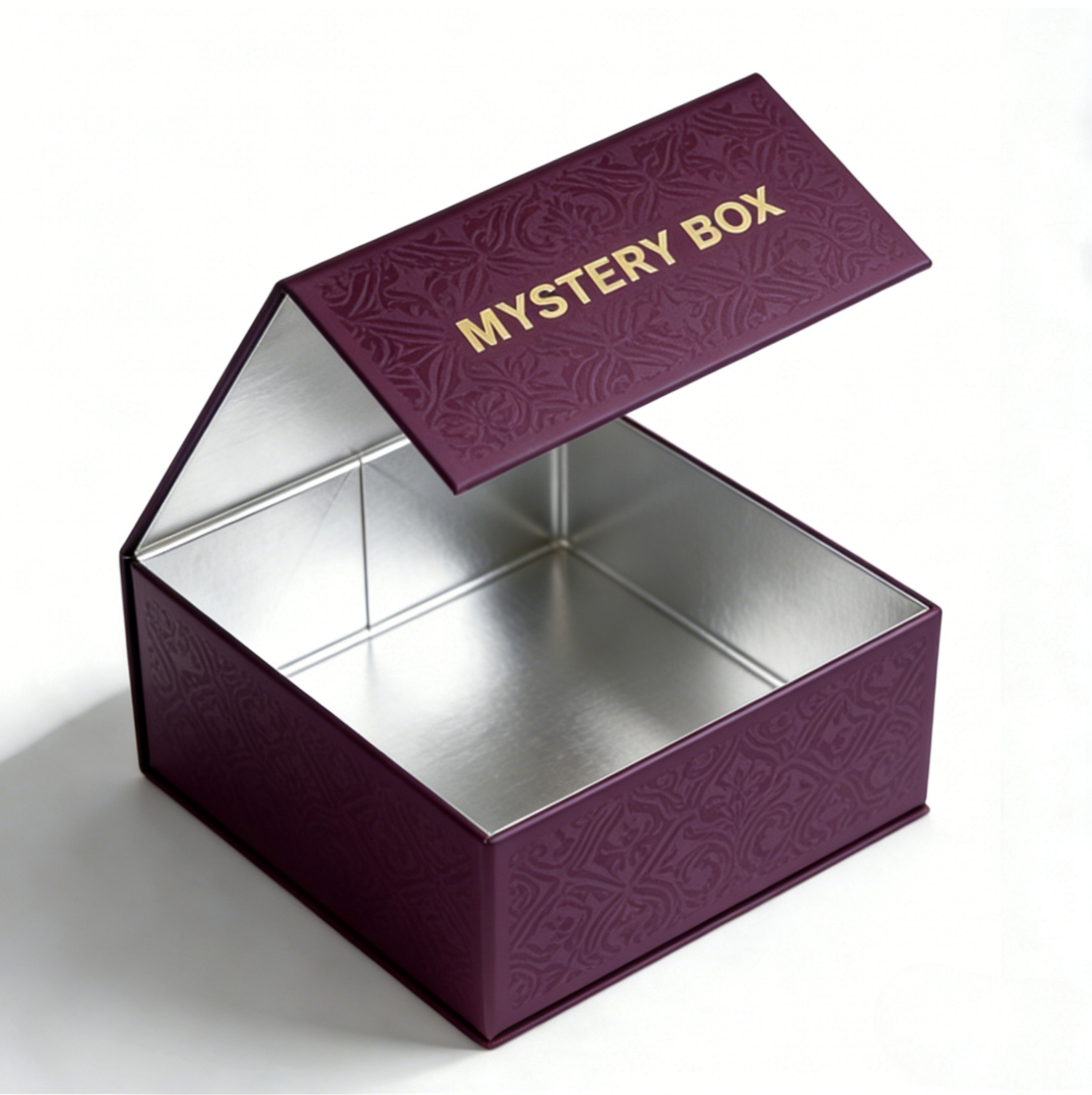 Custom Luxury biodegradable de 350g de espesor cartón caja de papel carpeta de embalaje para sudadera zapatos ropa envío regalo