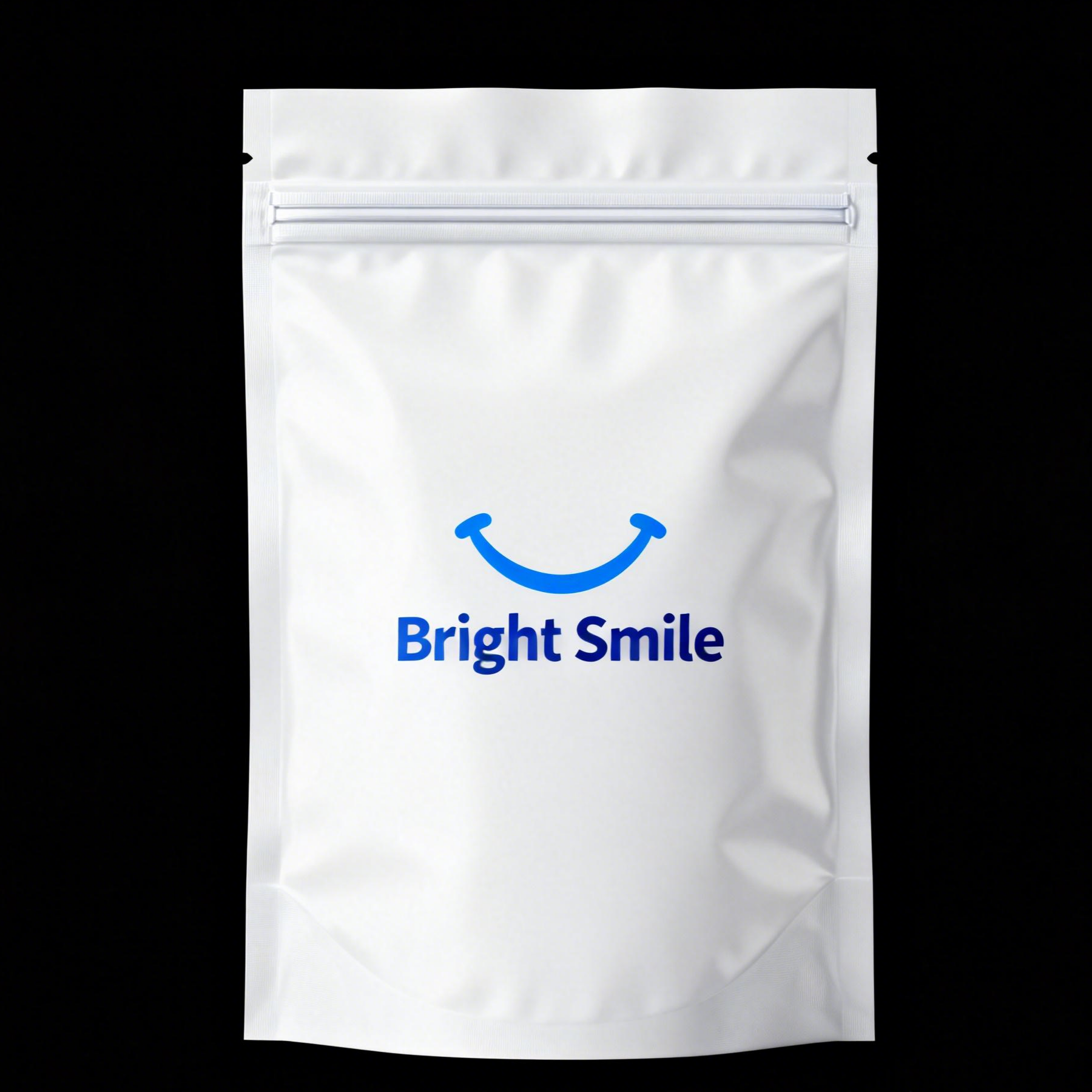 Bolsa de empaque para alineadores de ortodoncia personalizada con cremallera resellable y material de grado alimenticio en tamaños personalizables