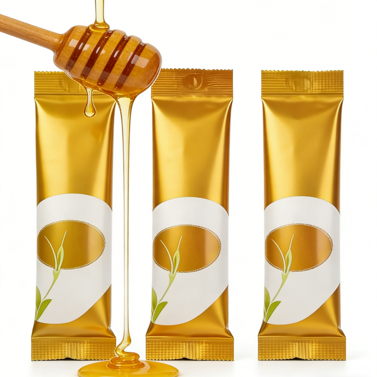 Bolsa de papel de aluminio termosellable personalizada de Mylar para embalaje de muestras a prueba de humedad en tamaños personalizados