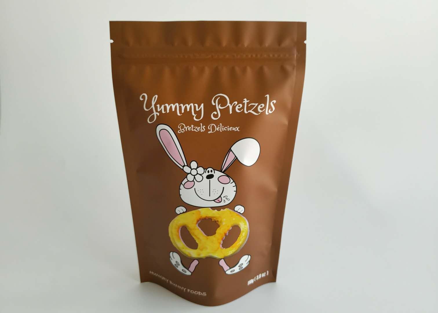 Envases de carne de vacuno seca para bocadillos