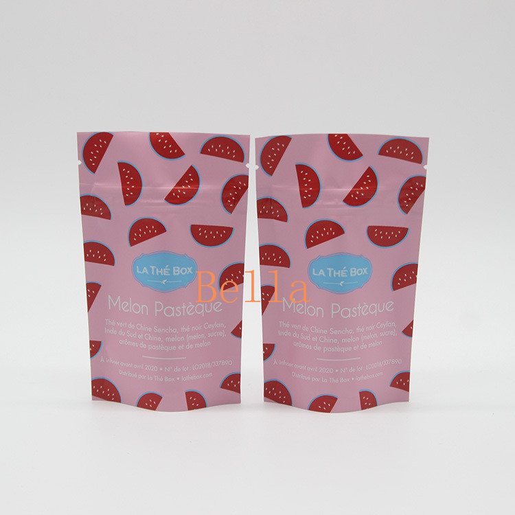 El incienso herbario de Mylar que empaqueta las hojas Ziplock del tabaco se levanta grueso del bolso 120-180 Mic