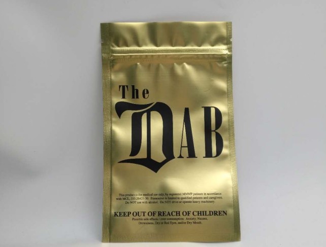 La cerradura de la cremallera se levanta la bolsa mate de aluminio de empaquetado de la bolsa para las semillas del paquete de comida