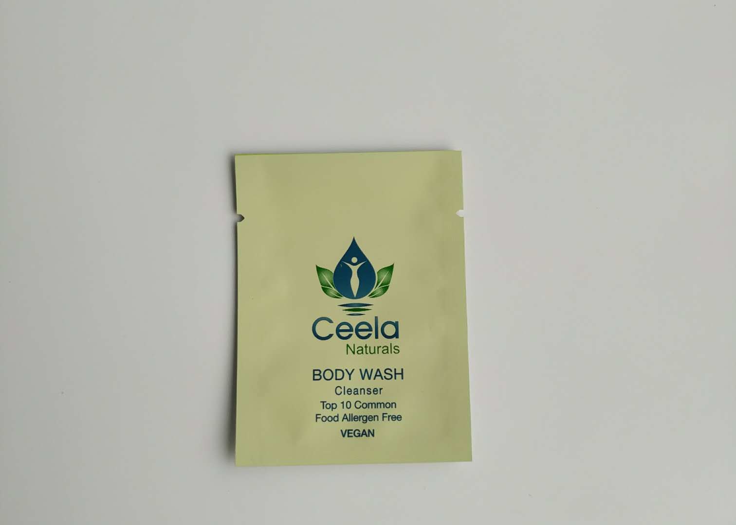 Bolsa de empaquetado cosmética plástica plana del polvo del lavado de la crema corporal del papel de aluminio del bolso del organizador