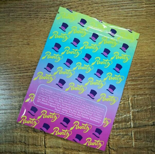 El holograma que imprime el incienso herbario que empaqueta, galletas se levanta la bolsa plástica para el Als grande exótico