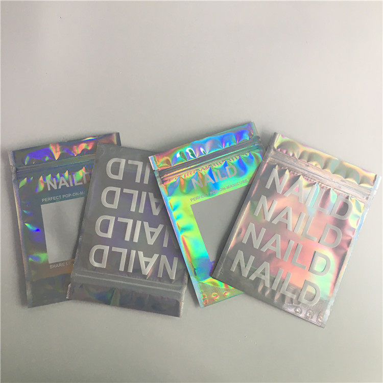 Maquillaje Mylar reutilizable del bolso del papel de aluminio de SGS/FDA que empaqueta el lado tres sellado